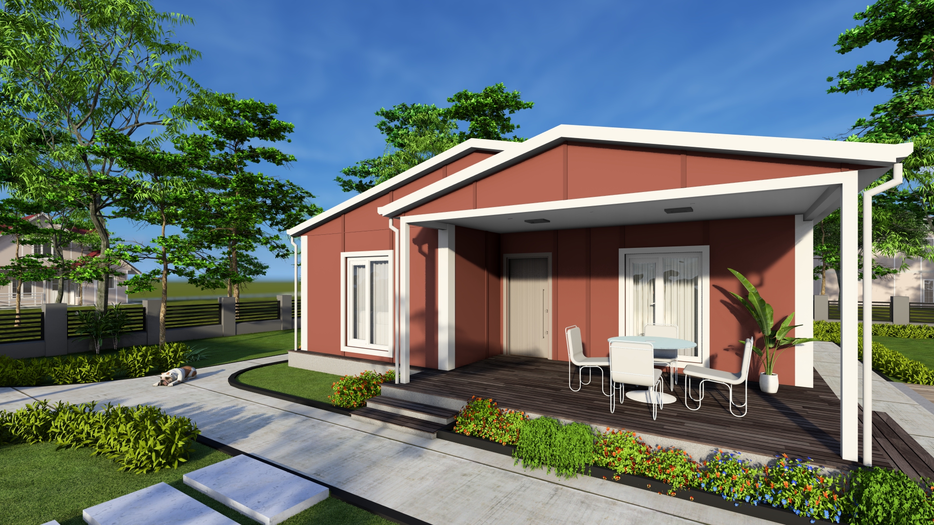 86 m² PREFABRİK EV